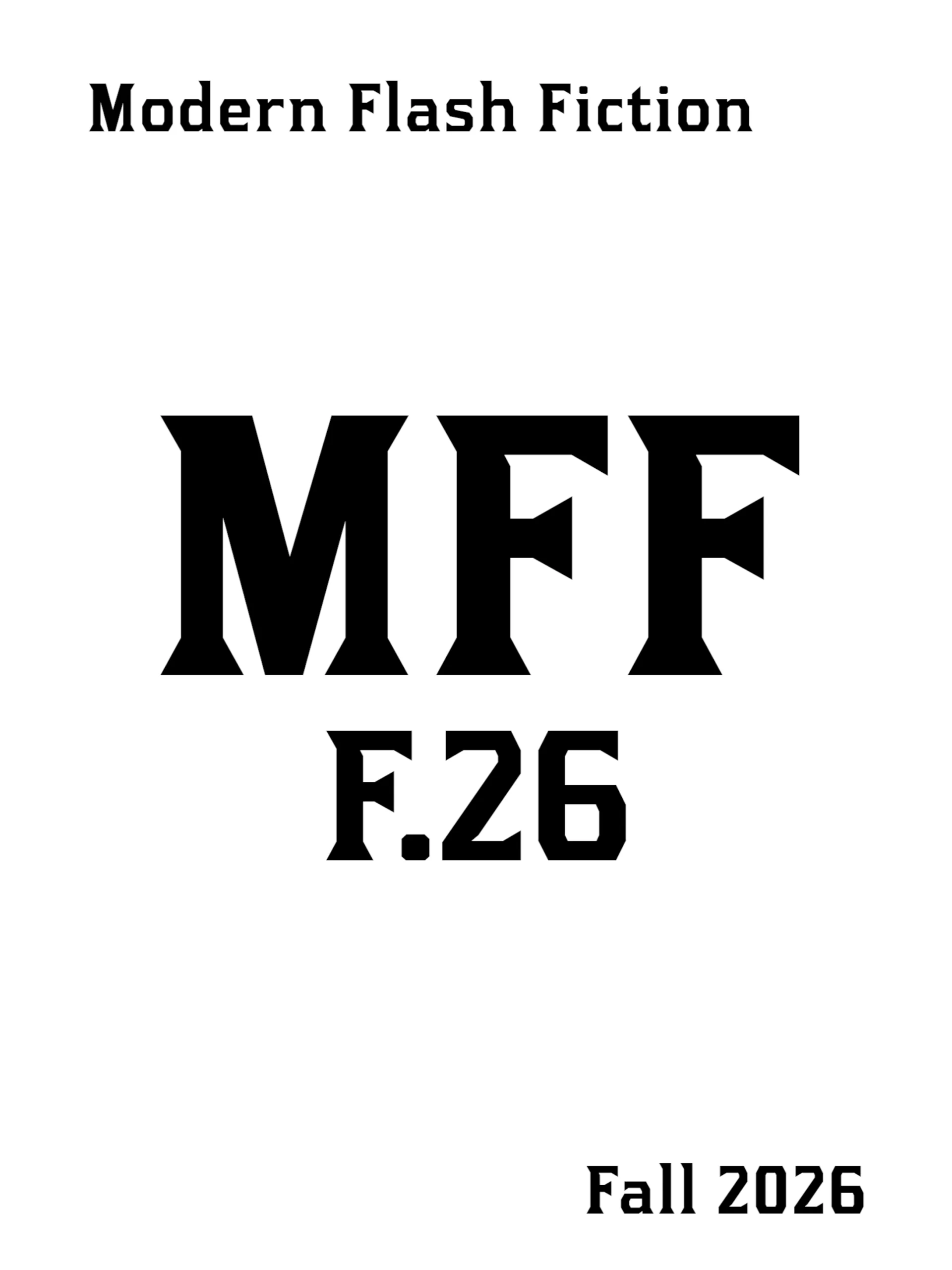 Modern Flash Fiction - Fall 2026 product image (1)