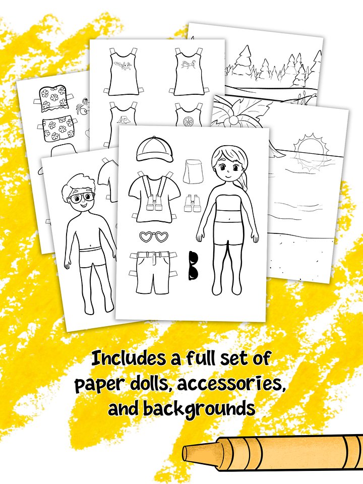 Summer Paper Dolls product image (2)