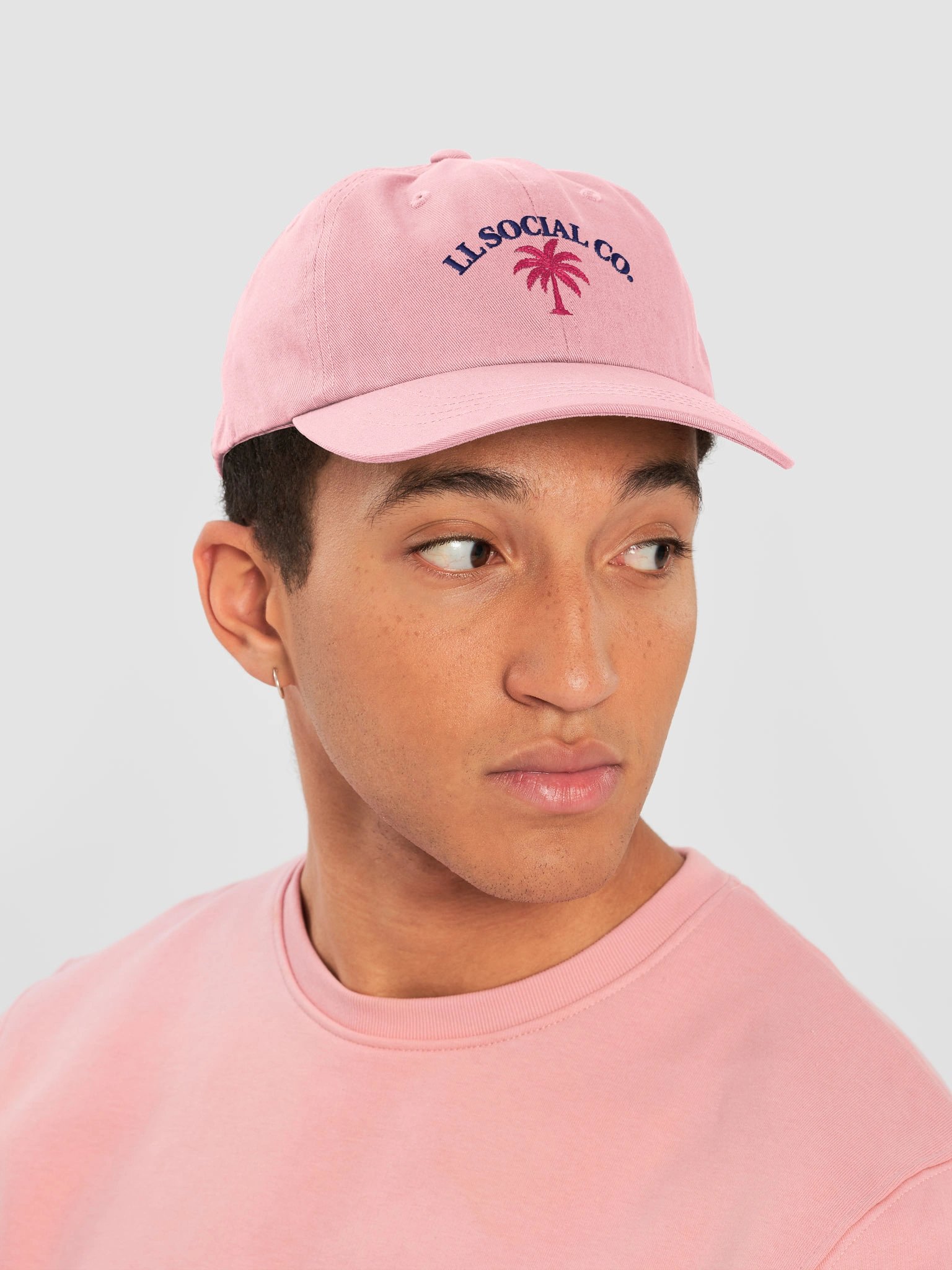 LL Social Co. Coastal Palm Cap — Pink Palm product image (26)