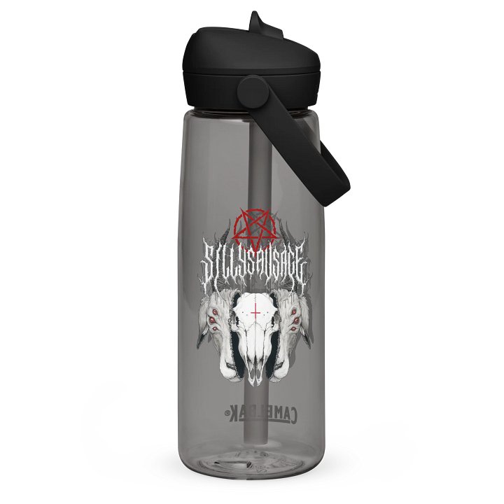 Sillysau5age Demonic Goat Sports Bottle product image (2)