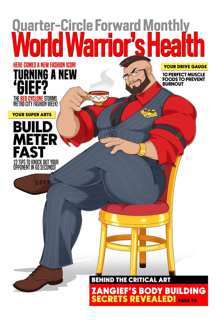 STREET FIGHTER 6 - Zangief Print 11 x 17 product image (1)