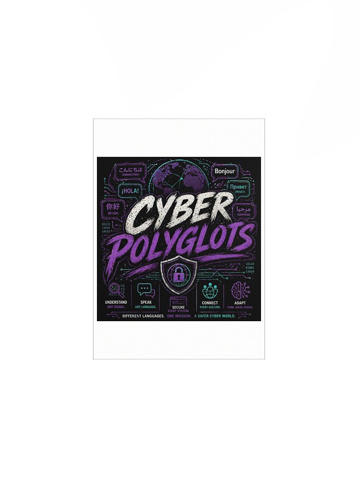 CyberPolyglots Poster product image (1)