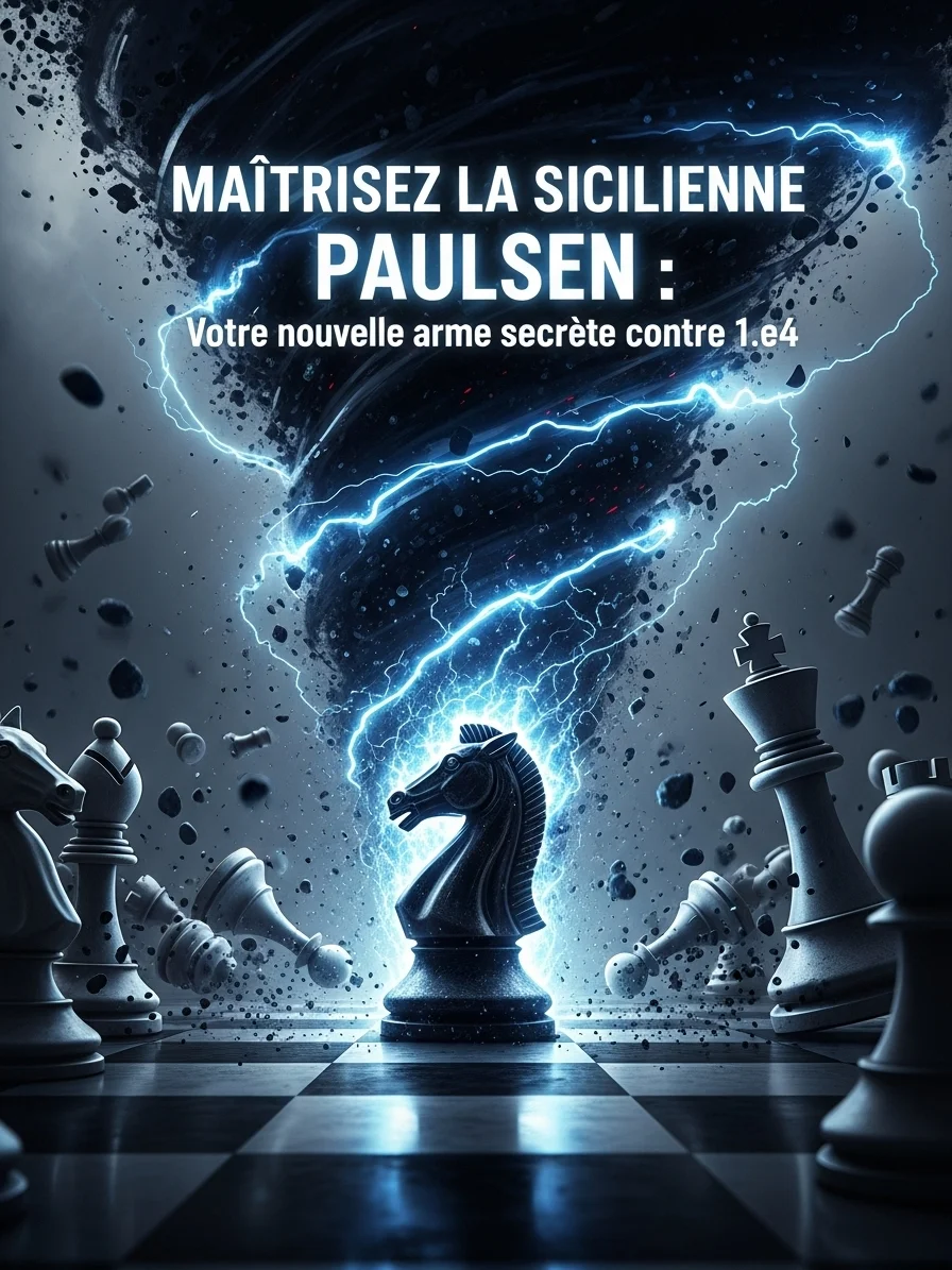 Maîtrisez la Sicilienne Paulsen : Votre nouvelle arme secrète contre 1.e4 product image (1)