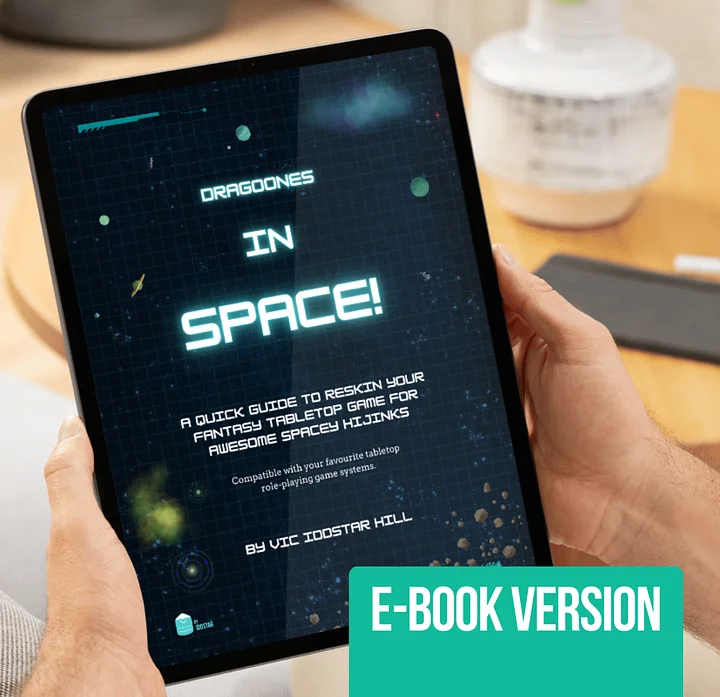 Dragoones IN SPACE! TTRPG In Space Setting Guide | Digital Book product image (1)