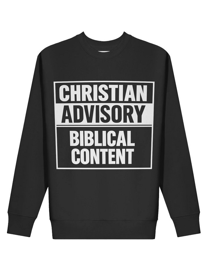 Christian Advisory sweatshirt product image (2)
