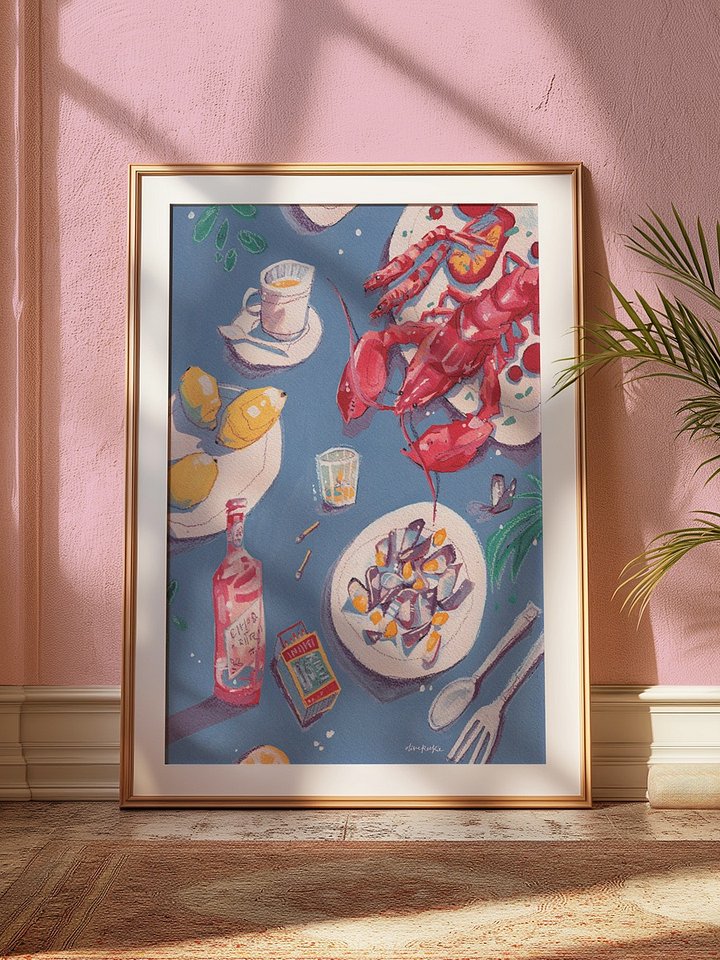 Pull Up A Chair Print product image (2)