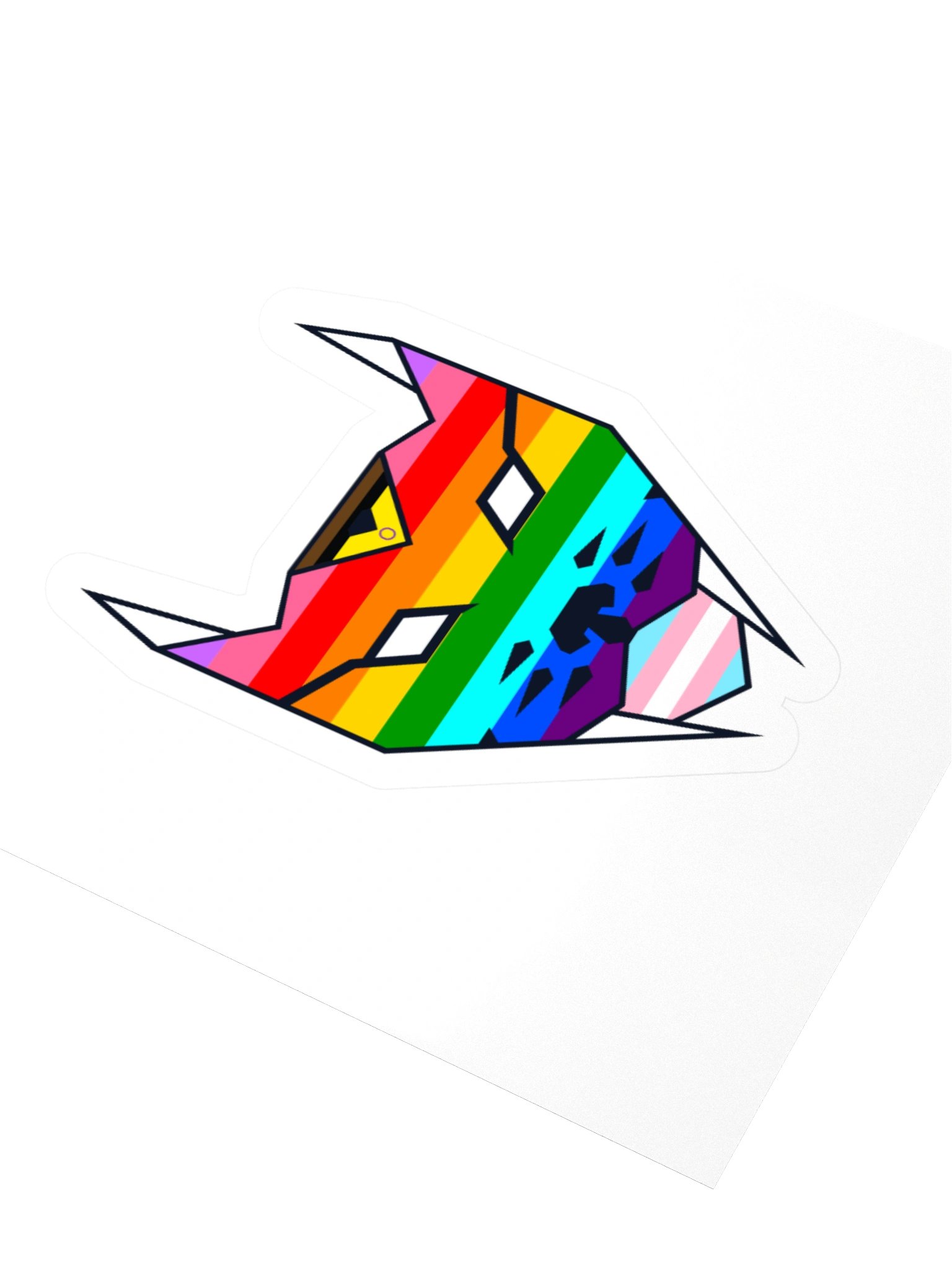 Pride Coated Sticker product image (3)