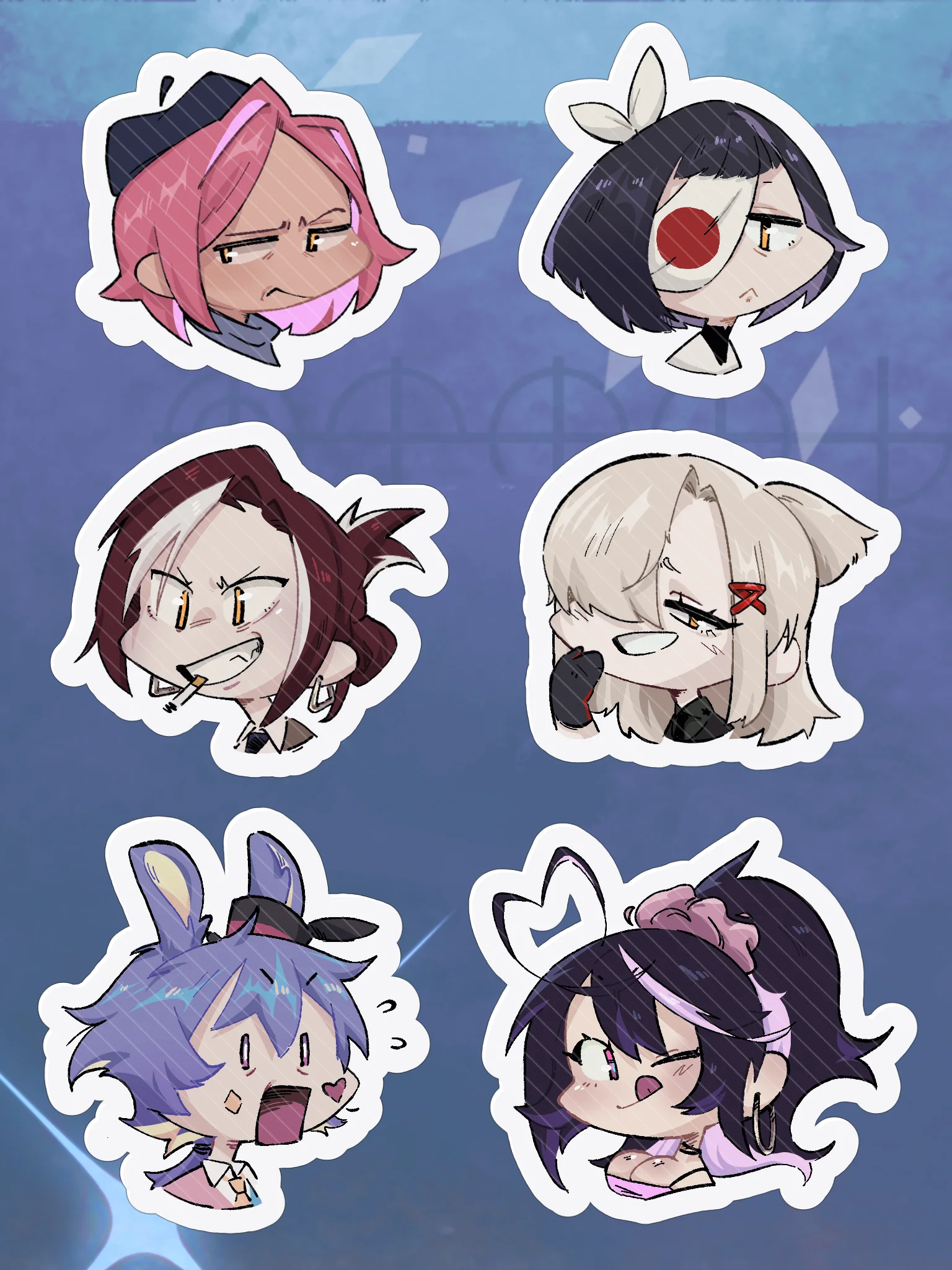 Kernel Hearts Emotes Sticker sheet product image (3)
