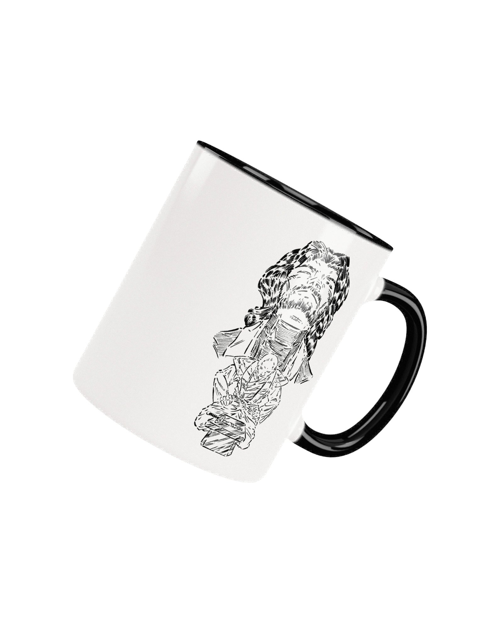 MEIFUMADO | Seppuku | Black & White Mug product image (4)