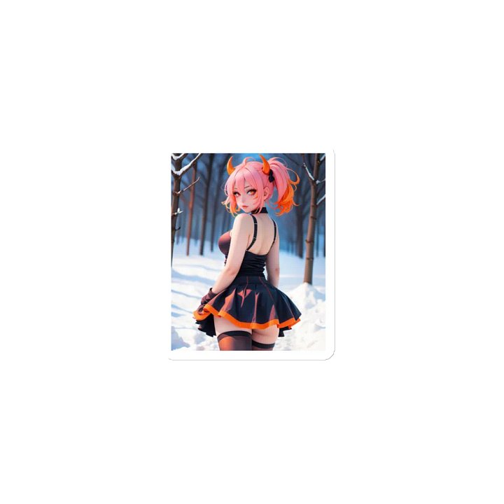Horned Anime Character Die-Cut Magnets product image (1)