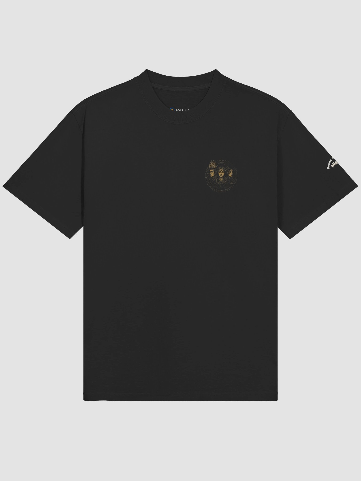 Divine Feminine Circle Oversized Tee product image (3)