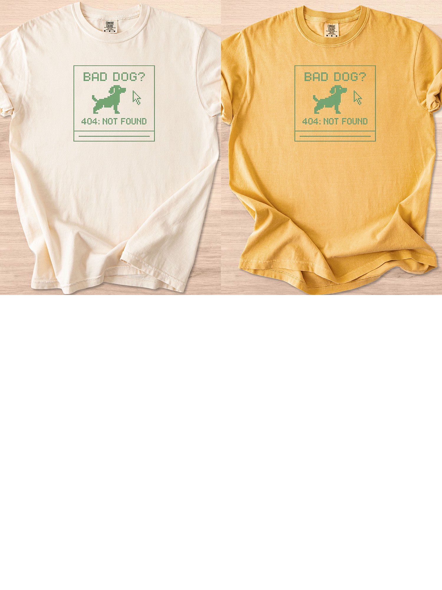 Bad Dog 404 Error Not Found Tee product image (4)