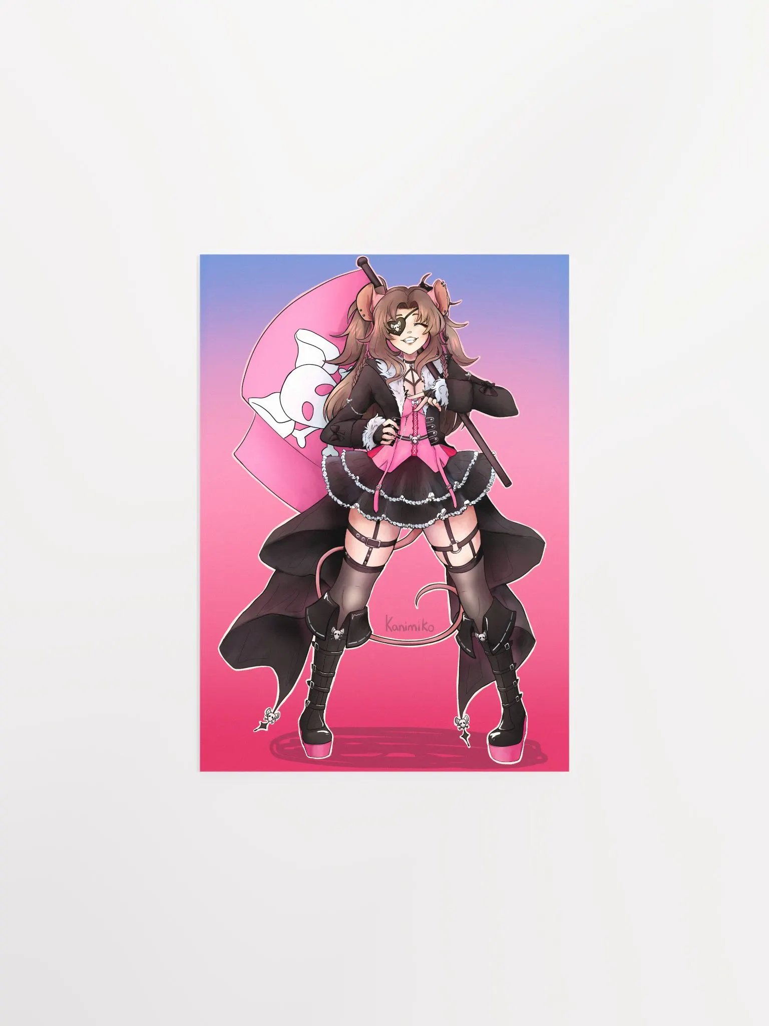 Kyoharu Flag Postcard product image (1)