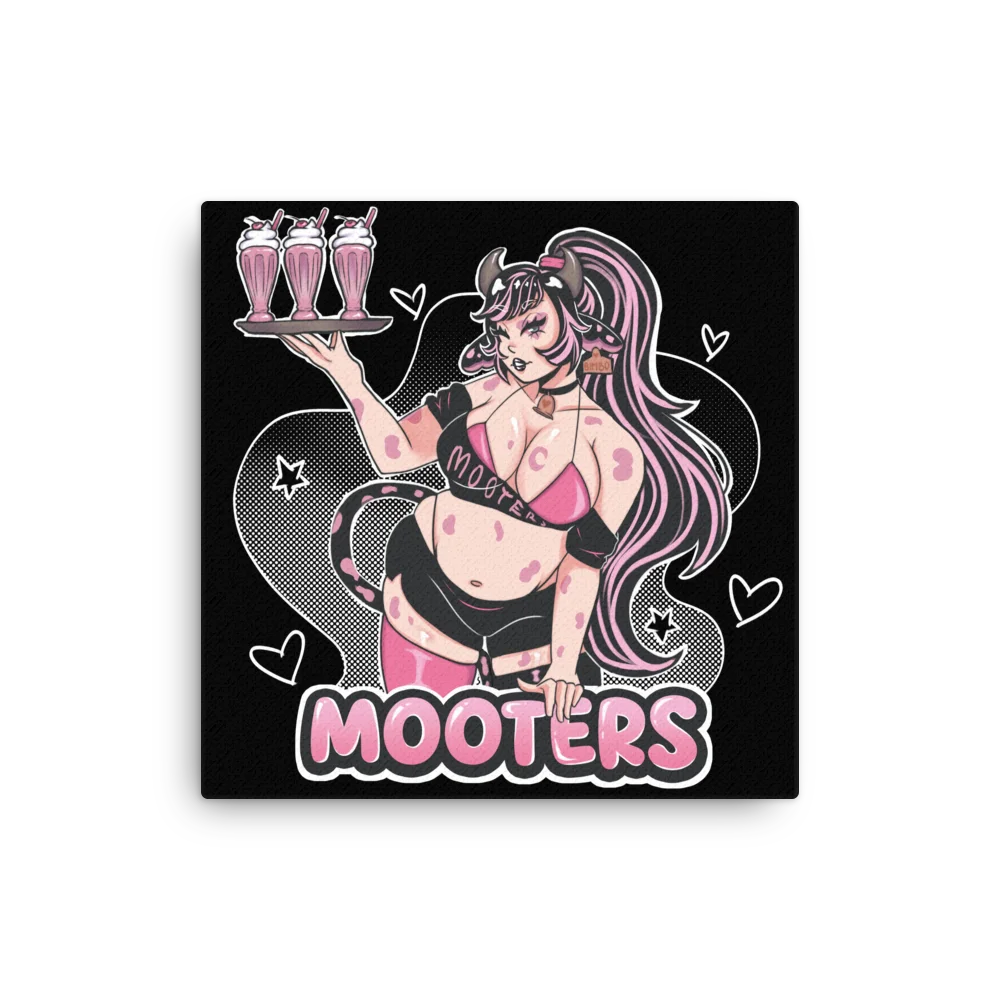 Mooters in Colour Canvas product image (1)