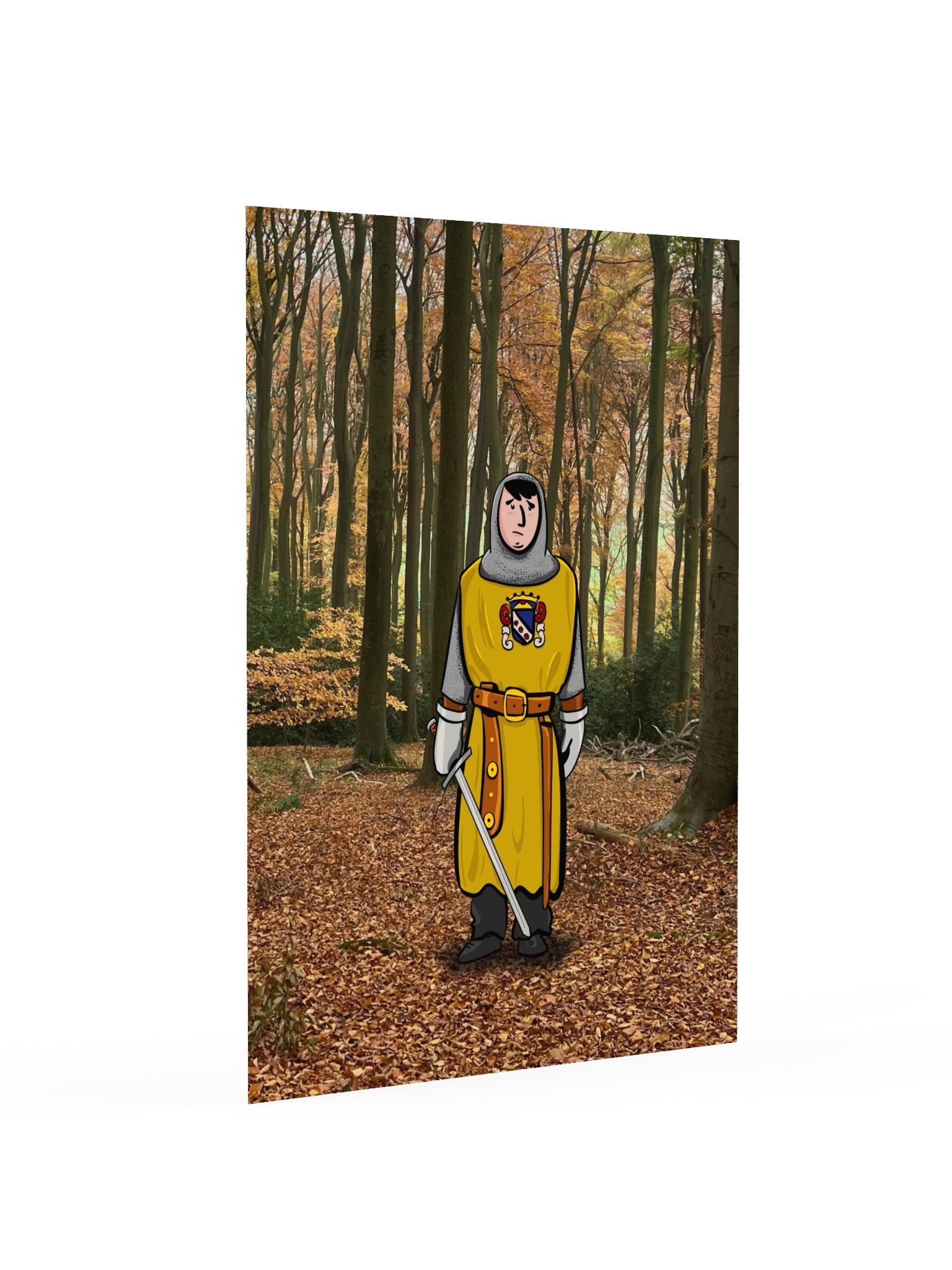 "LARPing Mark" Peep Show Art Print product image (2)