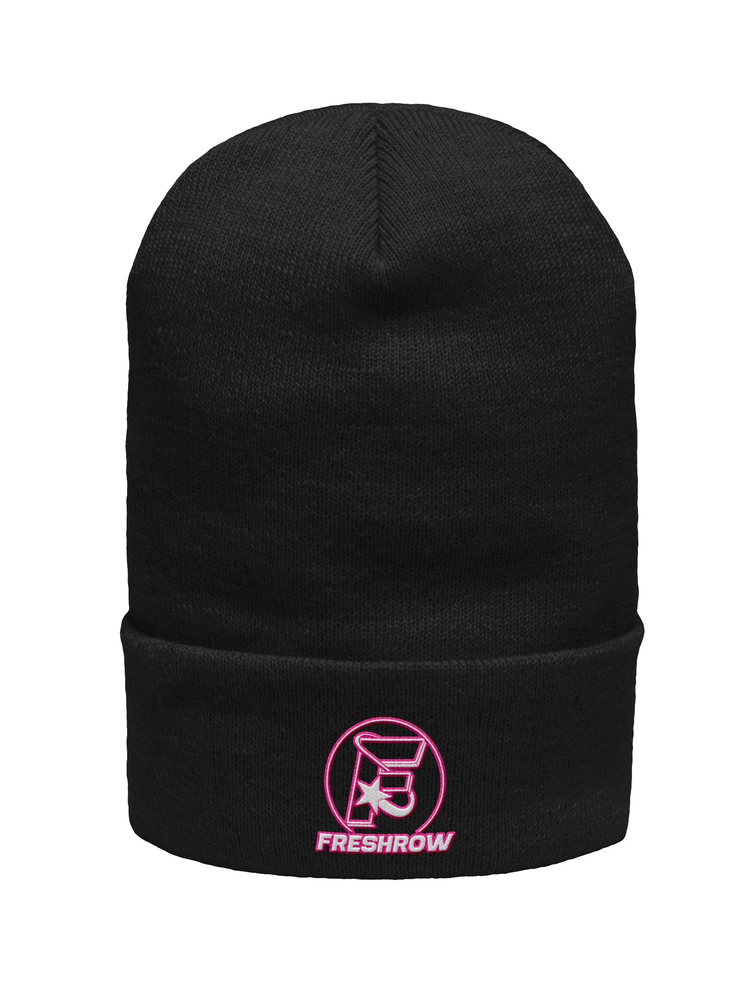 Stitched Pink Freshrow Beanie product image (2)