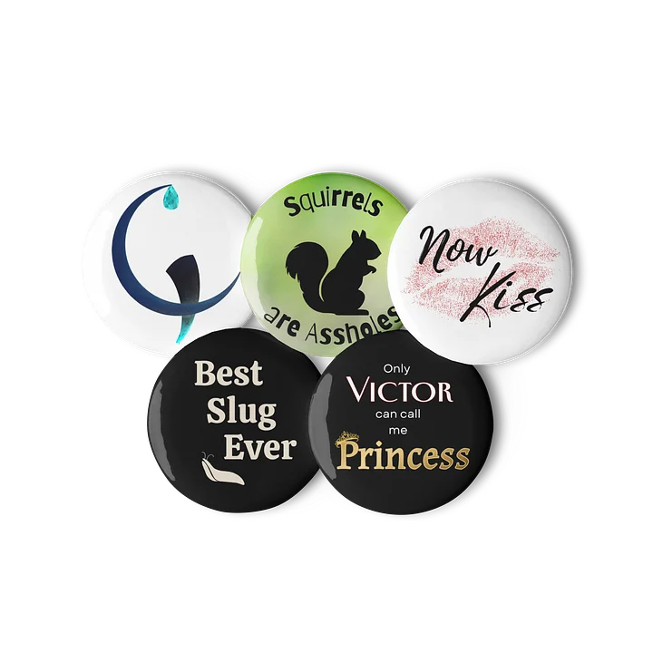 Twisted Design Quote 2.25" Pin Set 1 product image (2)