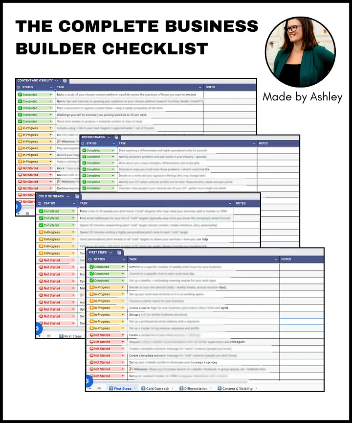 The Complete Business Builder Checklist product image (1)