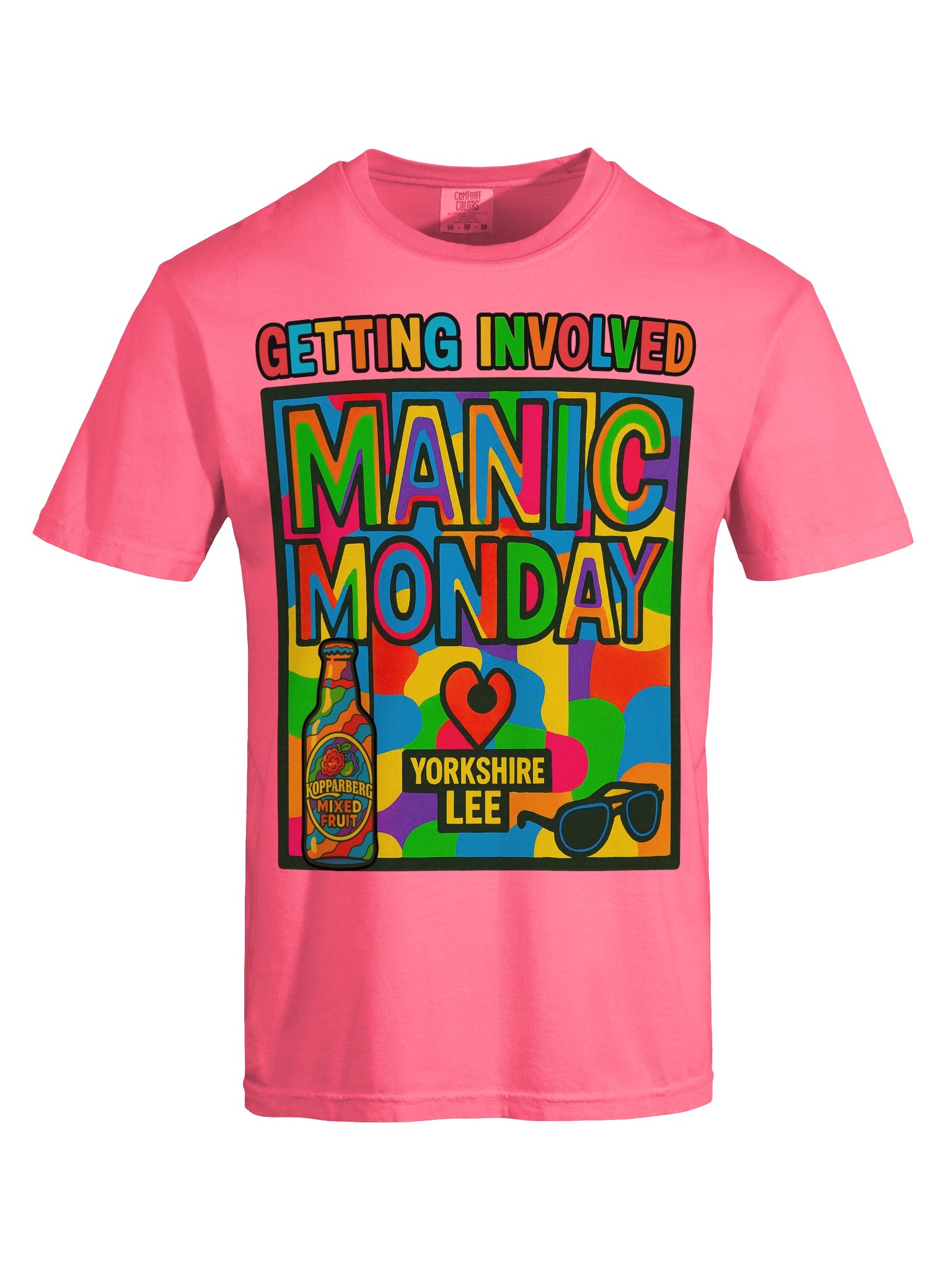 Manic Monday 2026 Comfort T-Shirt (happy version) product image (5)