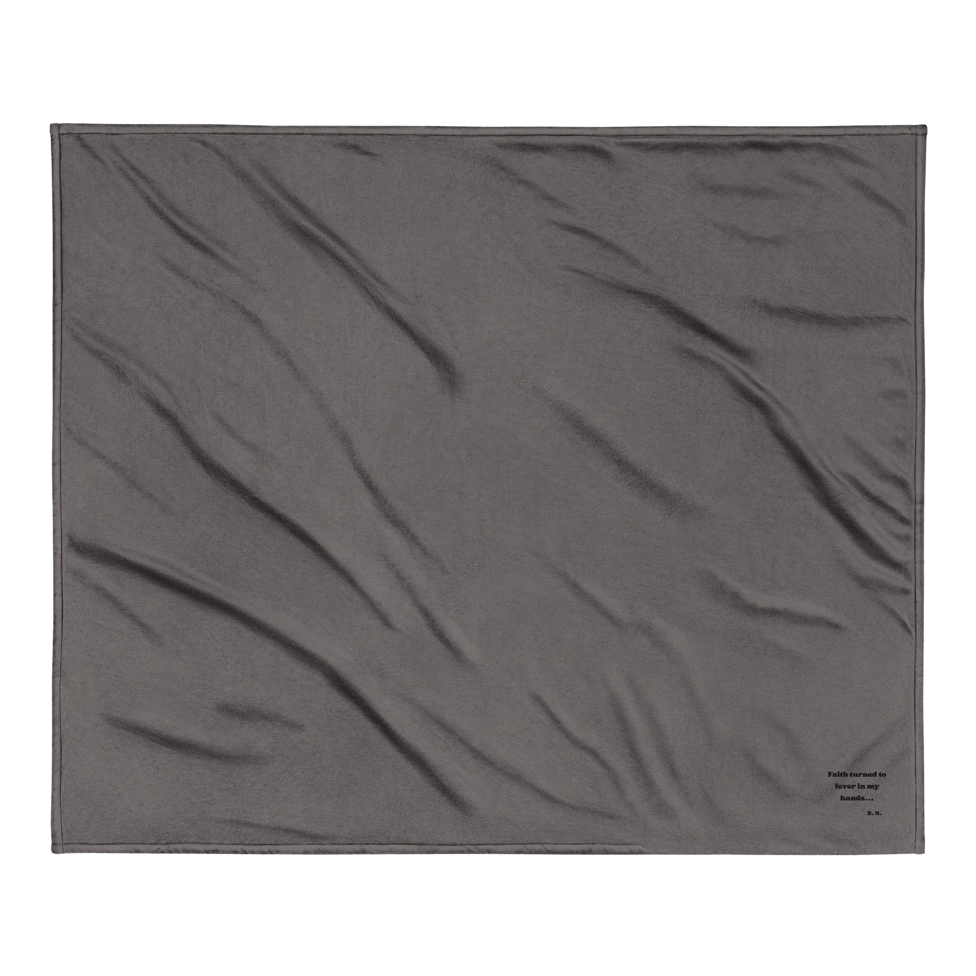 "Fever in My Hands" — Premium Embroidered Sherpa Blanket product image (2)