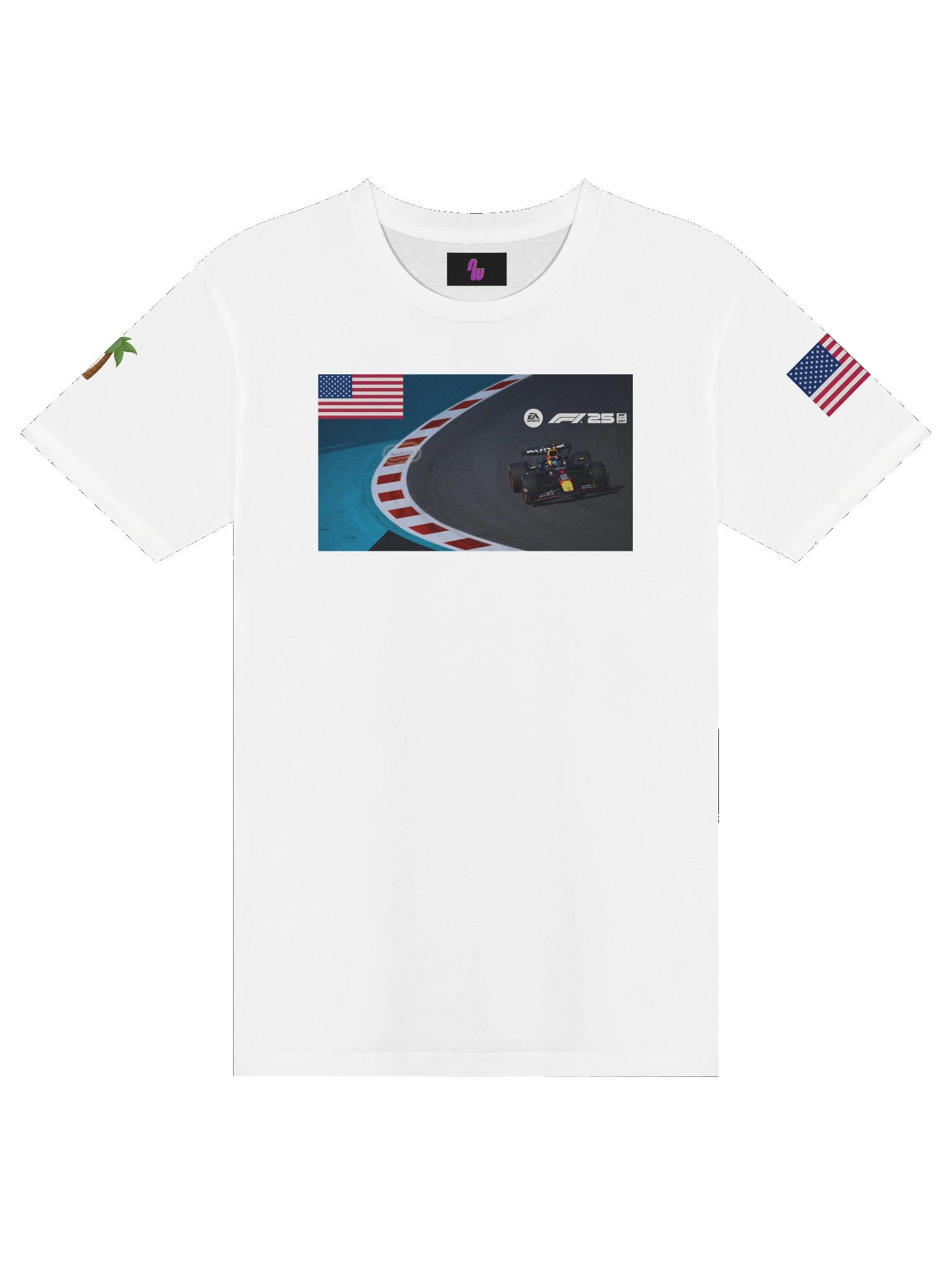 NyteWatch F1 25 Episode 6 Miami GP Unisex T-Shirt product image (1)