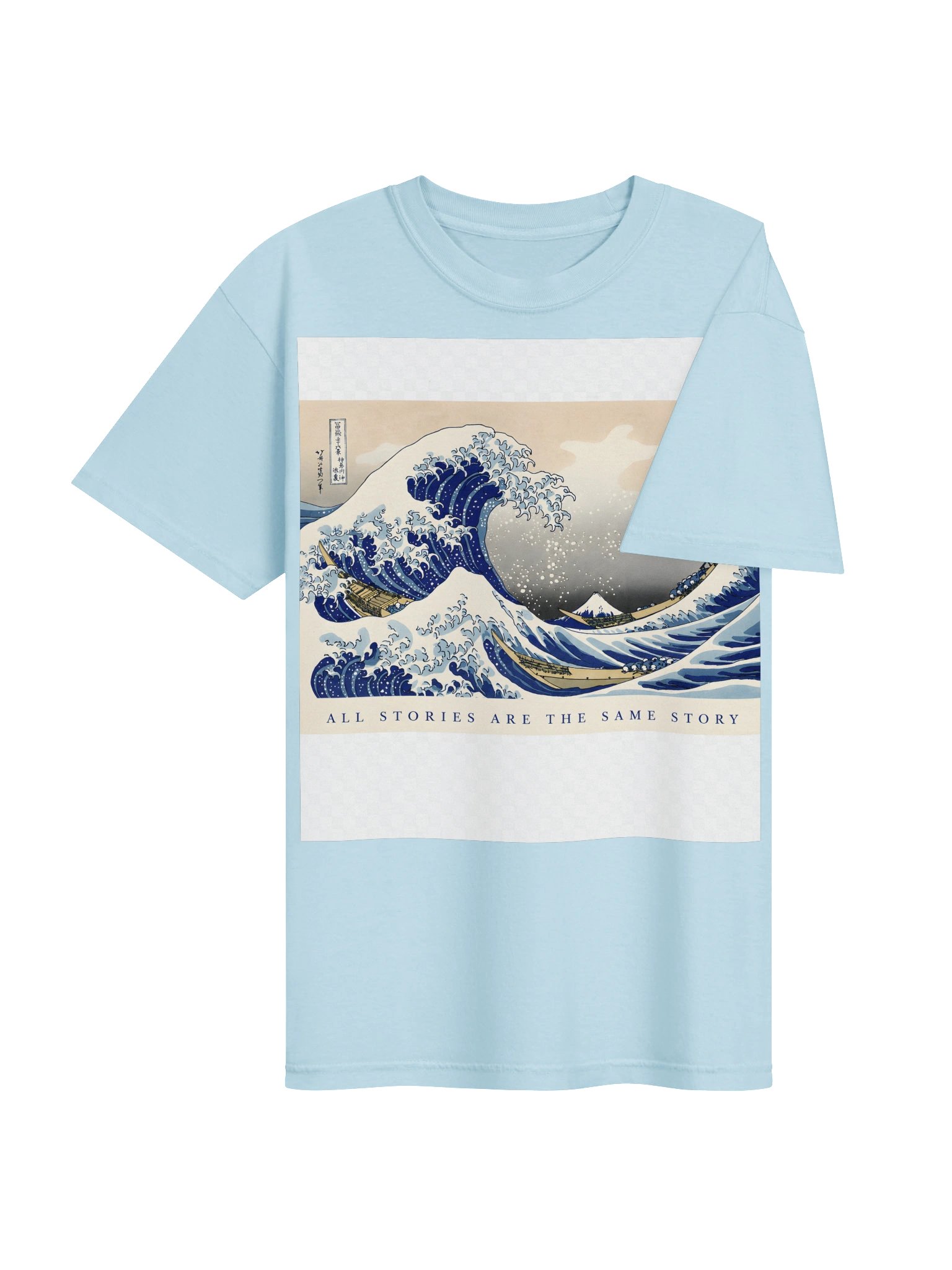 Geomytha Artifact 003 — The Great Wave Tee product image (4)
