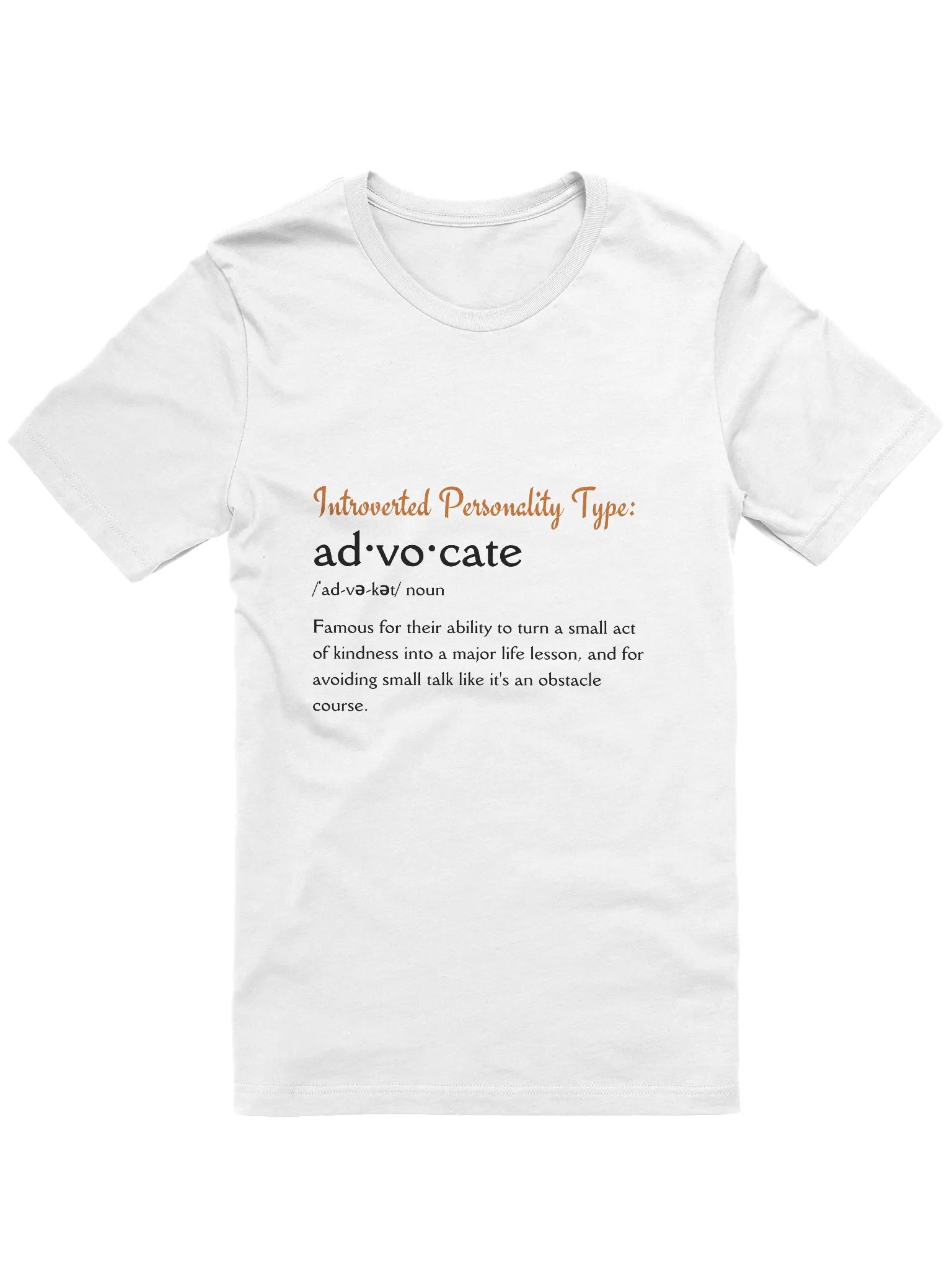 Advocate Introverted Personality Type T-Shirt product image (2)