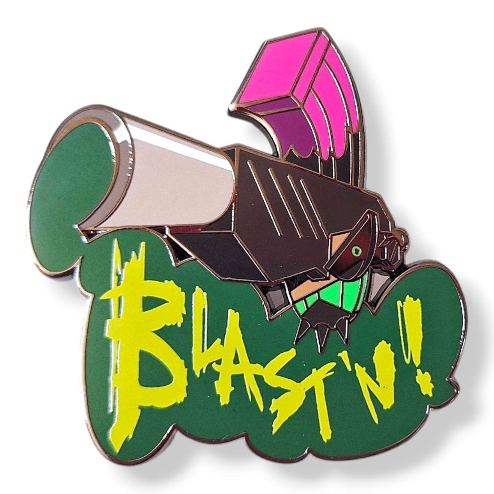 Nuts - BLAST'N enamel pin product image (1)