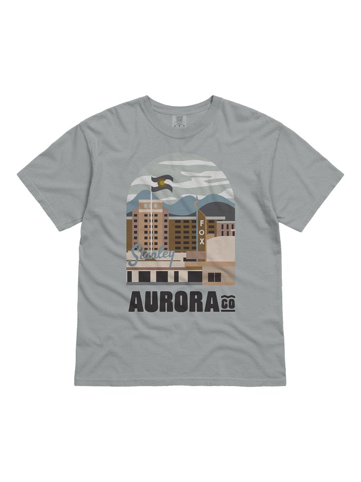 Aurora Cityscape T-shirt (Neutral) product image (1)