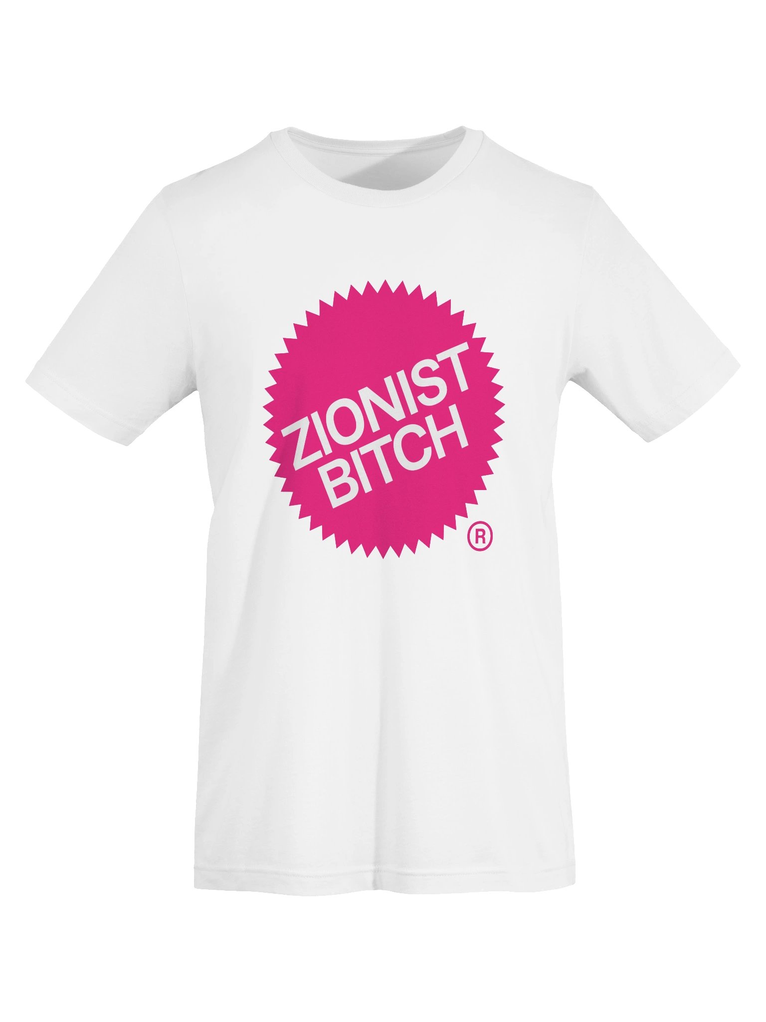 Zionist Bitch Label Tee (White) product image (5)