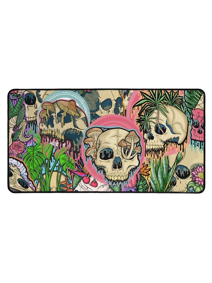 Drippy Skulls Gaming Mousepad product image (1)