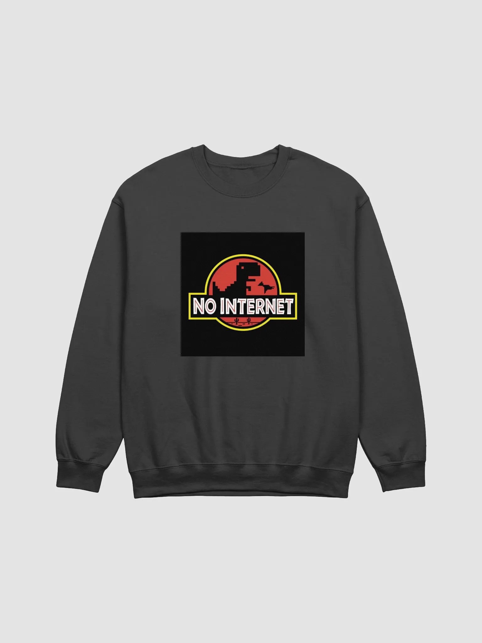 Pixelated Dino Offline Sweatshirt product image (1)