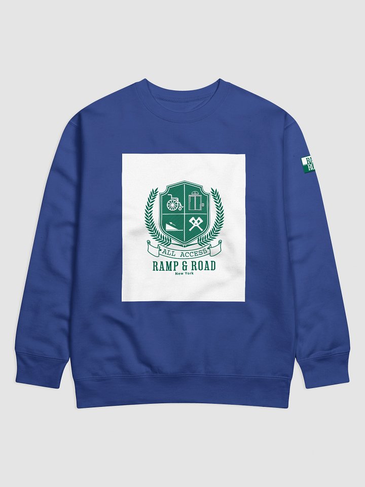 Premium Sweatshirt featuring stylish Ramp x Road logo product image (4)
