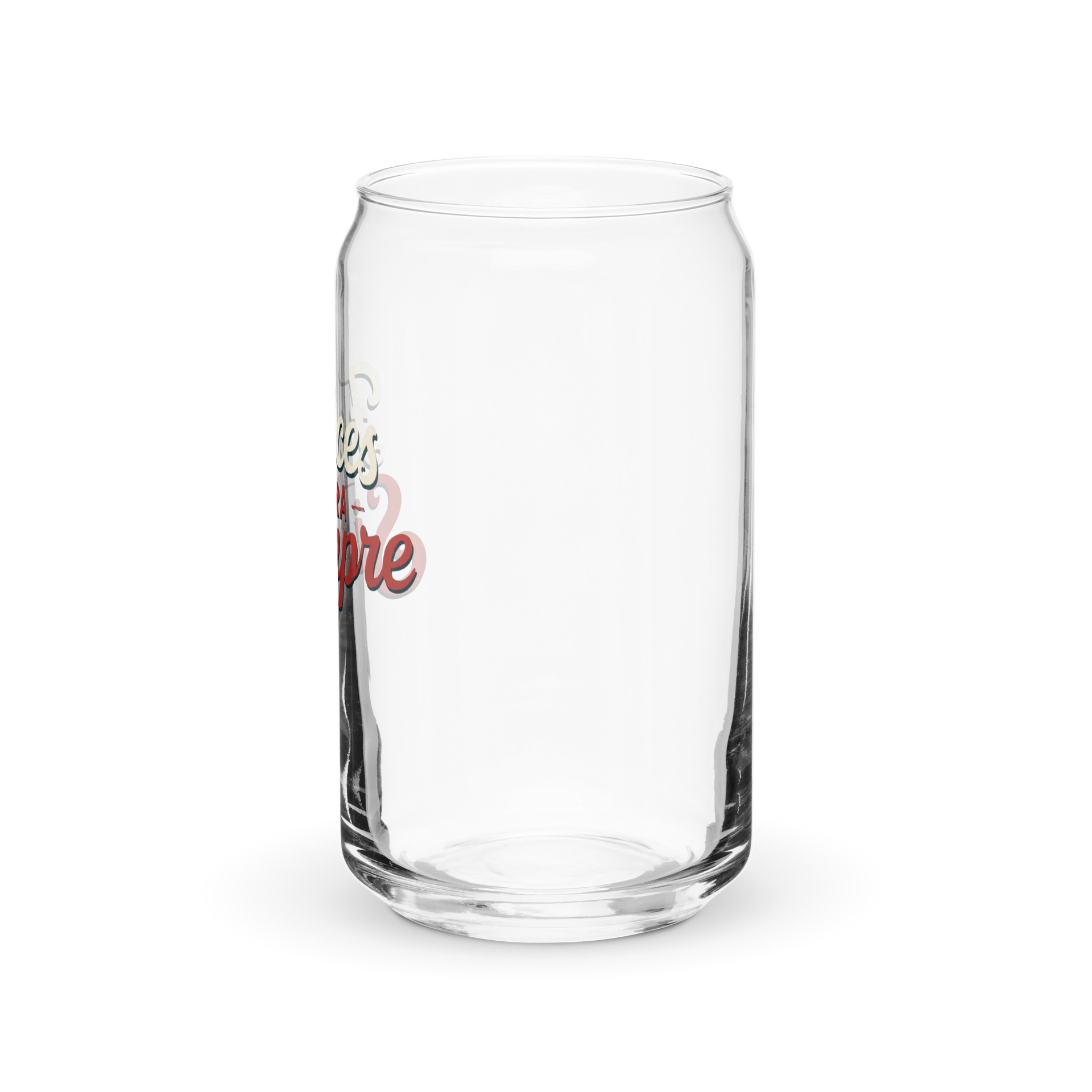 "Felices para Siempre" Can-Shaped Glass product image (3)