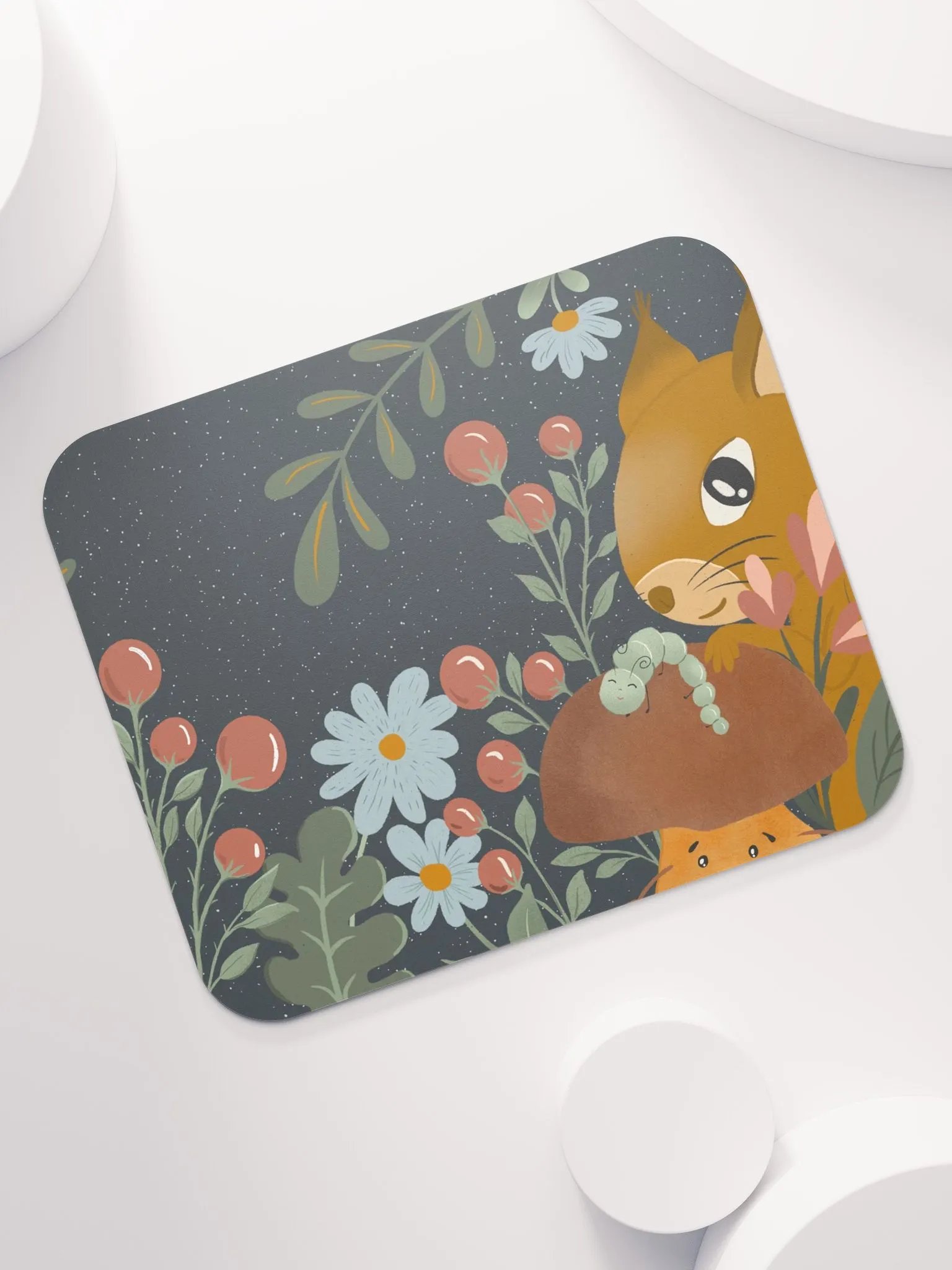 Curious Squirrel Mouse Pad product image (7)