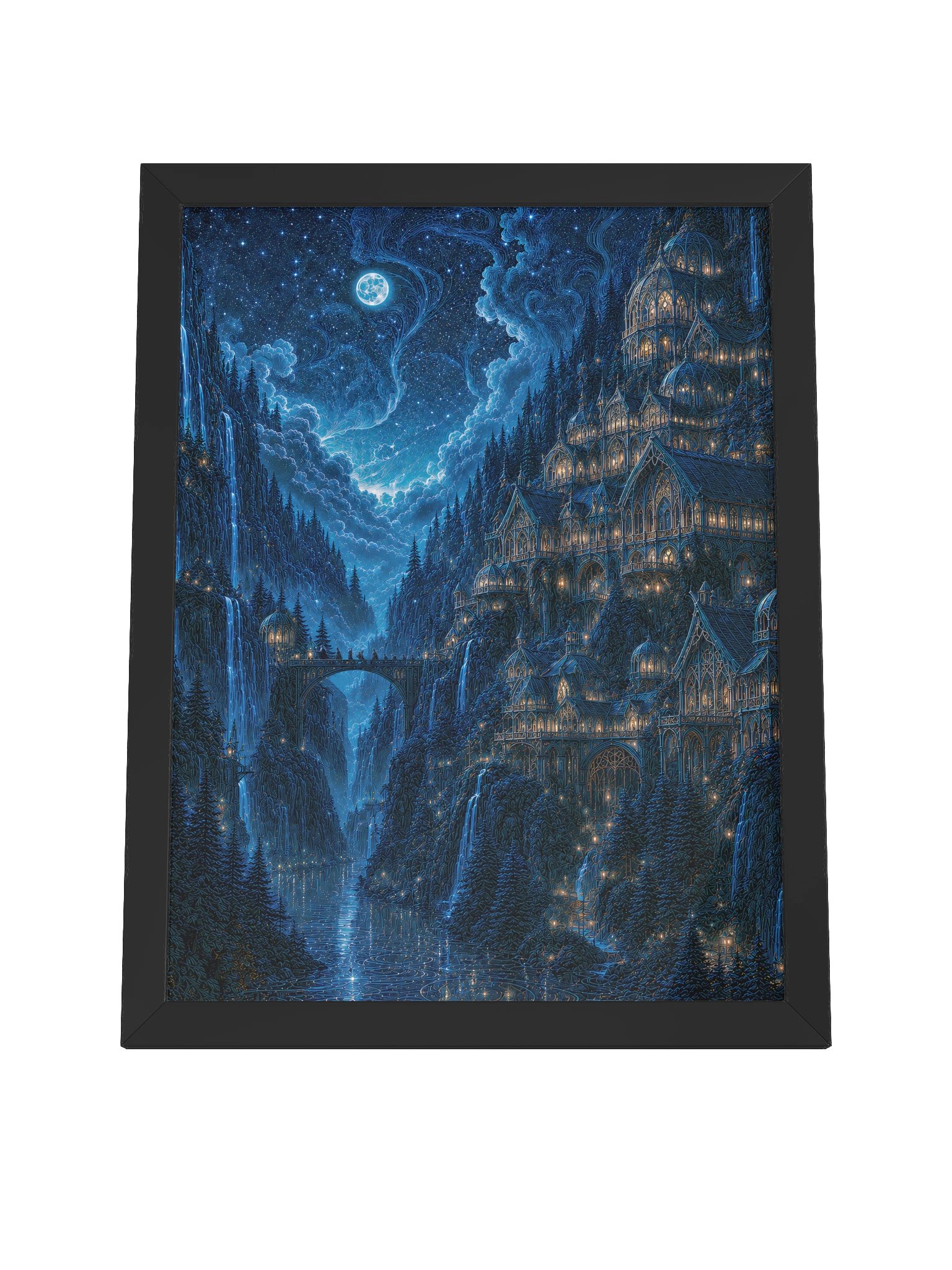 Feast of Starlight in the Hidden Valley ⎯ Museum Framed Edition product image (11)