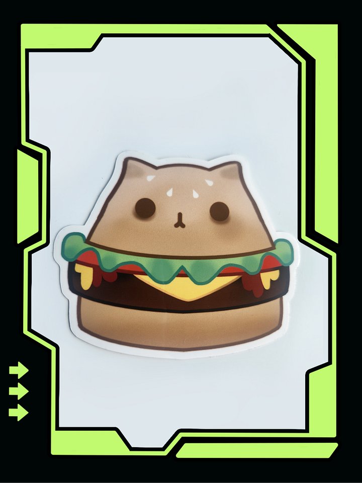 Burger Jimmy Sticker product image (1)