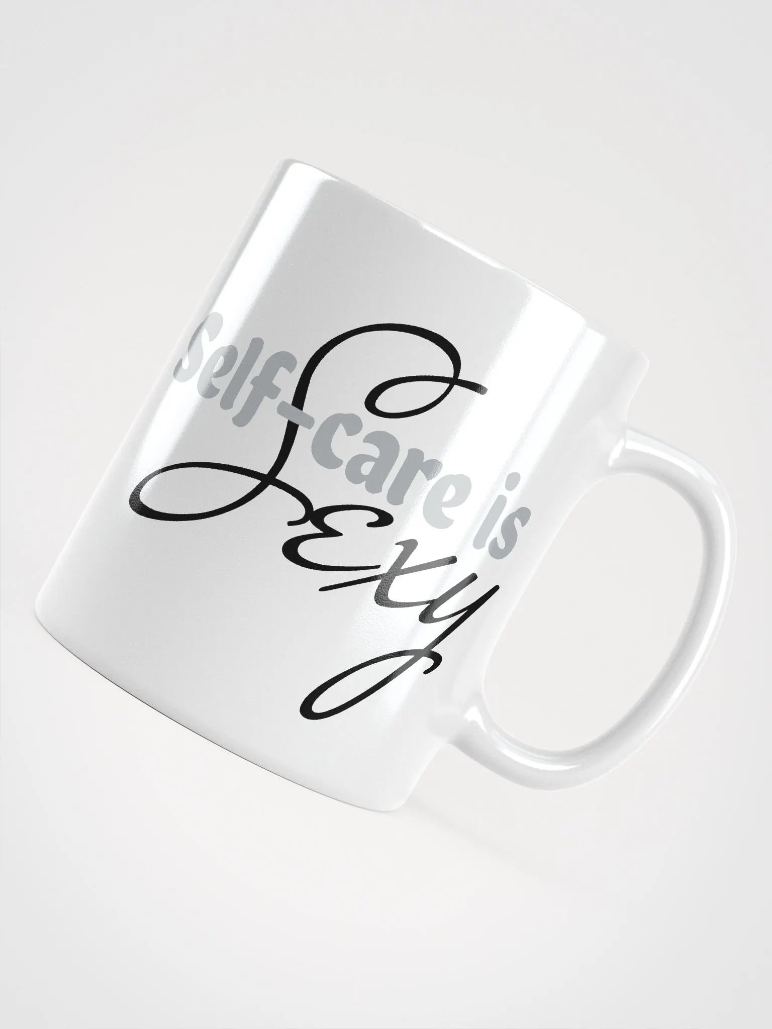 Self care is sexy - Tall black mug product image (7)
