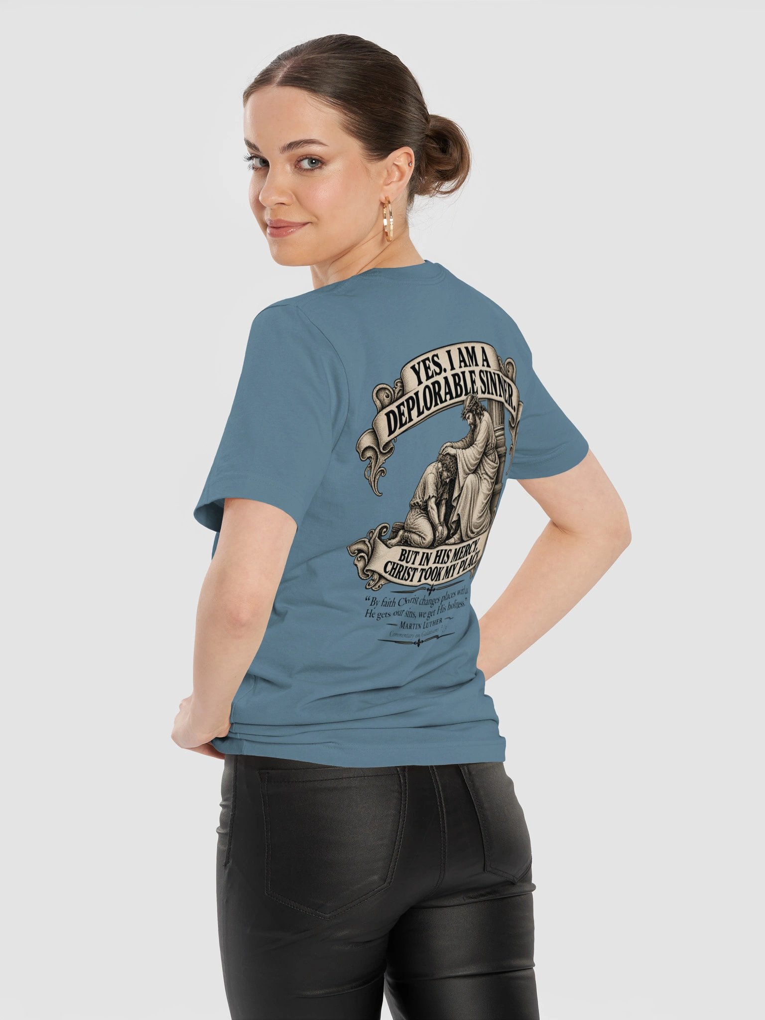 Who Justifies Me? T-shirt product image (122)