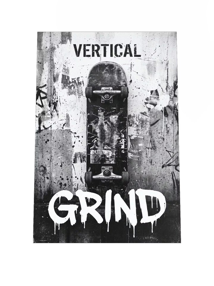 APE-SKATER // "VERTICAL GRIND" (INDUSTRIAL EDITION) product image (1)