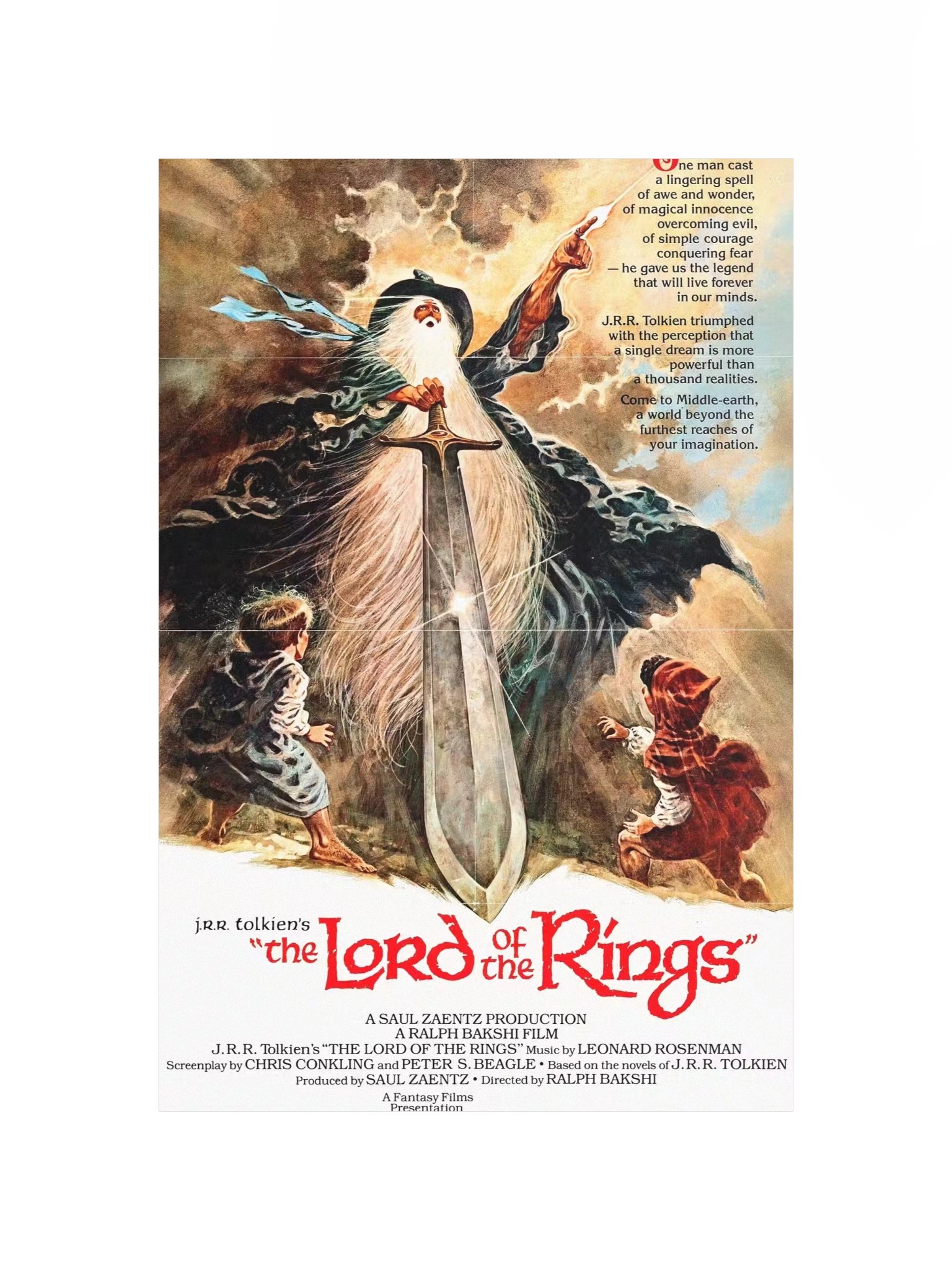 LOTR (1978) – Fine Art Print product image (4)