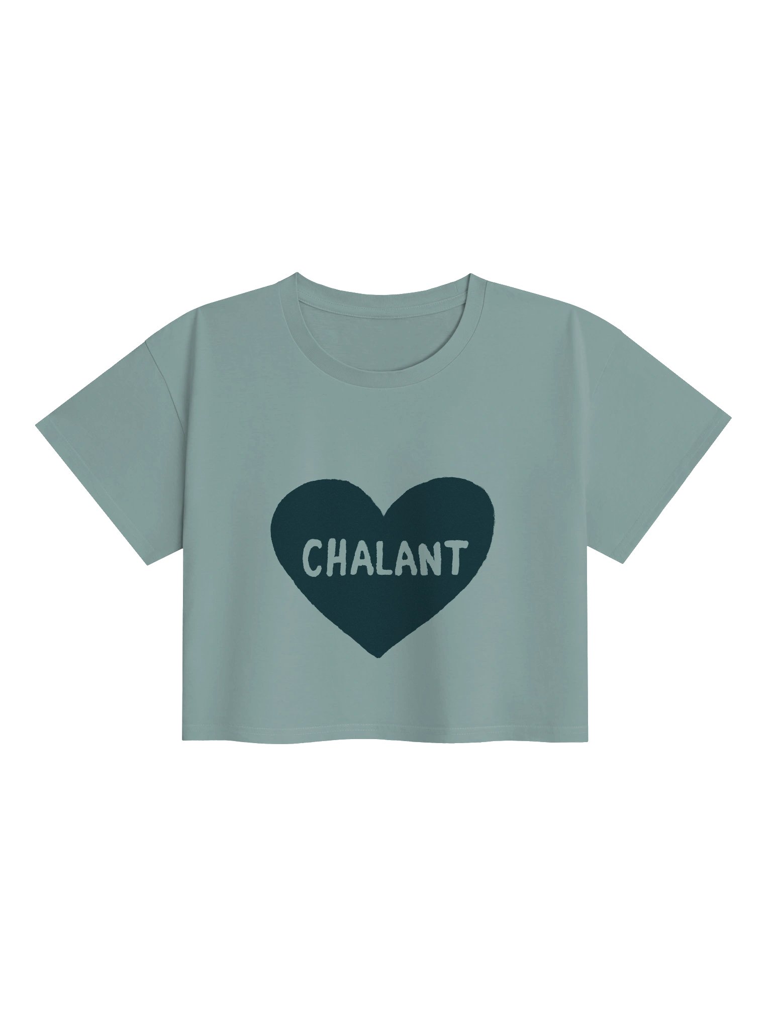 < CHALANT 3 variant #182a2f women's cropped tee product image (2)