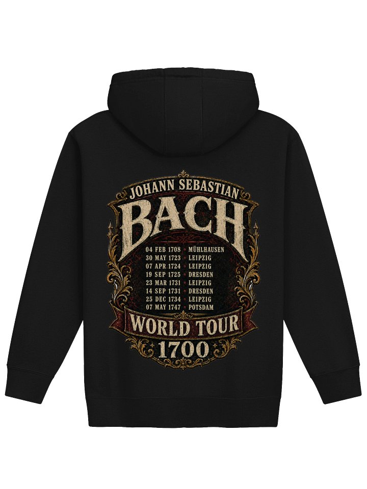 Johann Sebastian Bach World Tour 1700 | Hoodie product image (23)