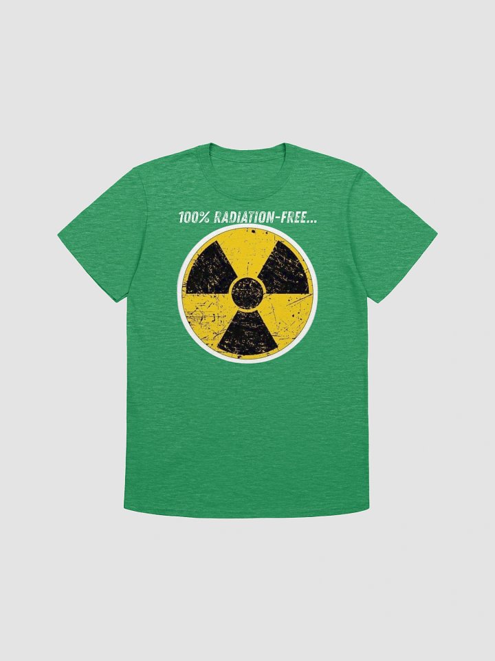 100% Radiation-Free T-Shirt - Funny Nuclear Hazard Symbol product image (2)
