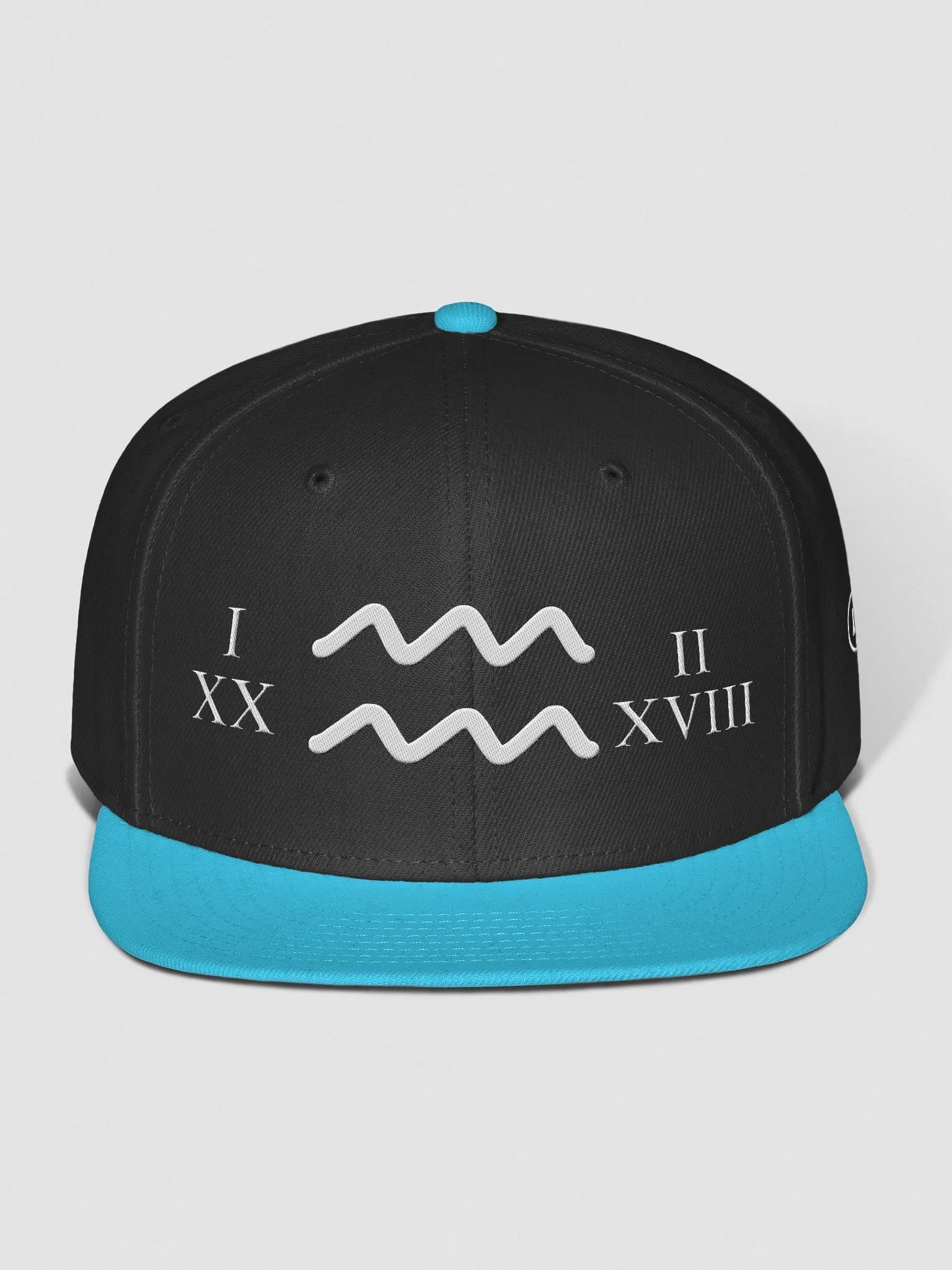 Aquarius Zodiac Sign "Vision" : Wave of Change SnapBack Cap product image (1)