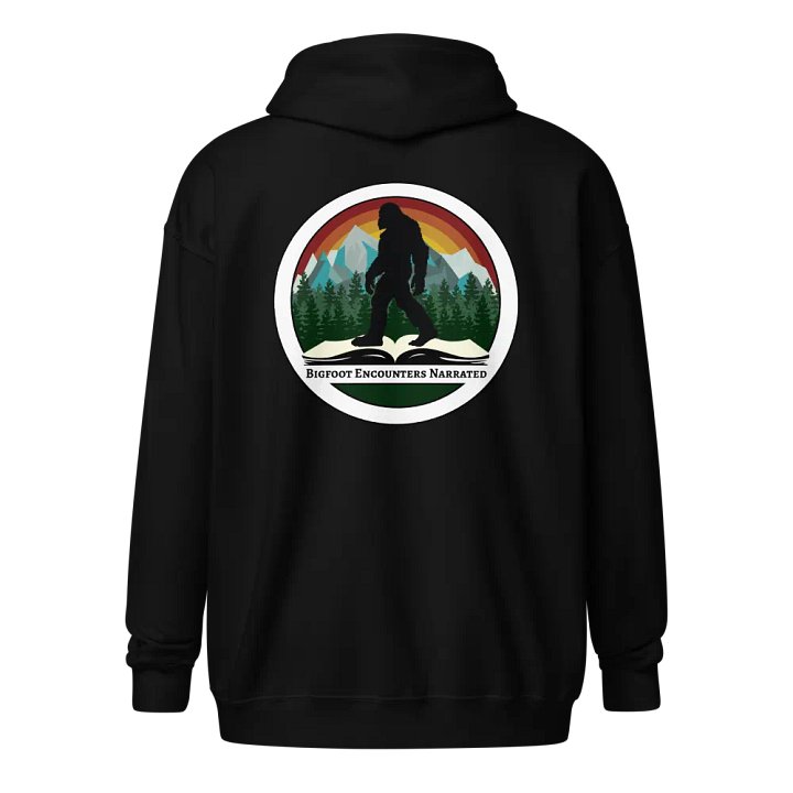 BIGFOOT ENCOUNTERS NARRATED BACK LOGO HOODIE product image (1)