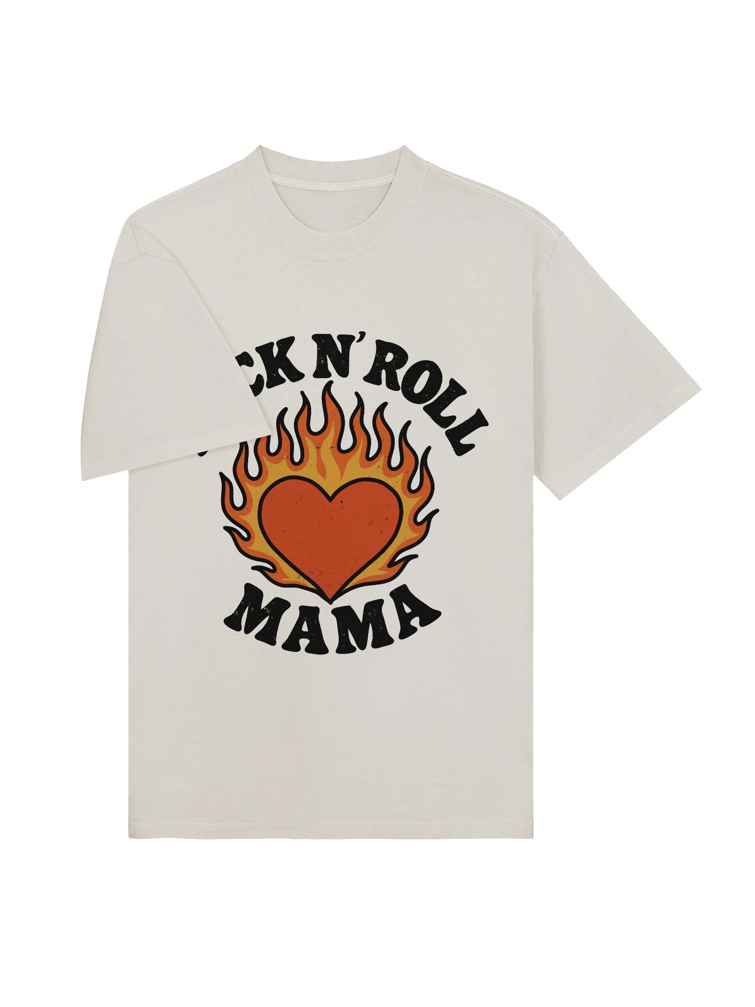 Rock N' Roll Mama Oversized T-Shirt product image (3)