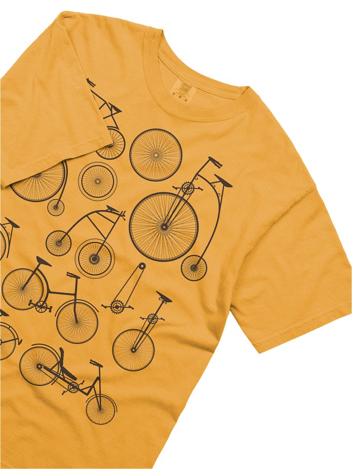 Dark Academia Vintage Bicycle Shirt – Retro Bikes Illustration Graphic Tee product image (62)