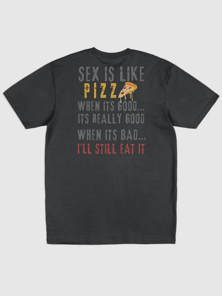 Sex and pizza T-shirt product image (2)