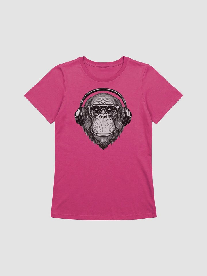Monkey Business Womans T Shirt (Ziggy Chimp) product image (2)